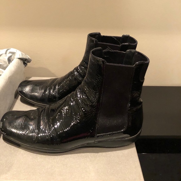 Prada patent leather booties - Picture 1 of 5